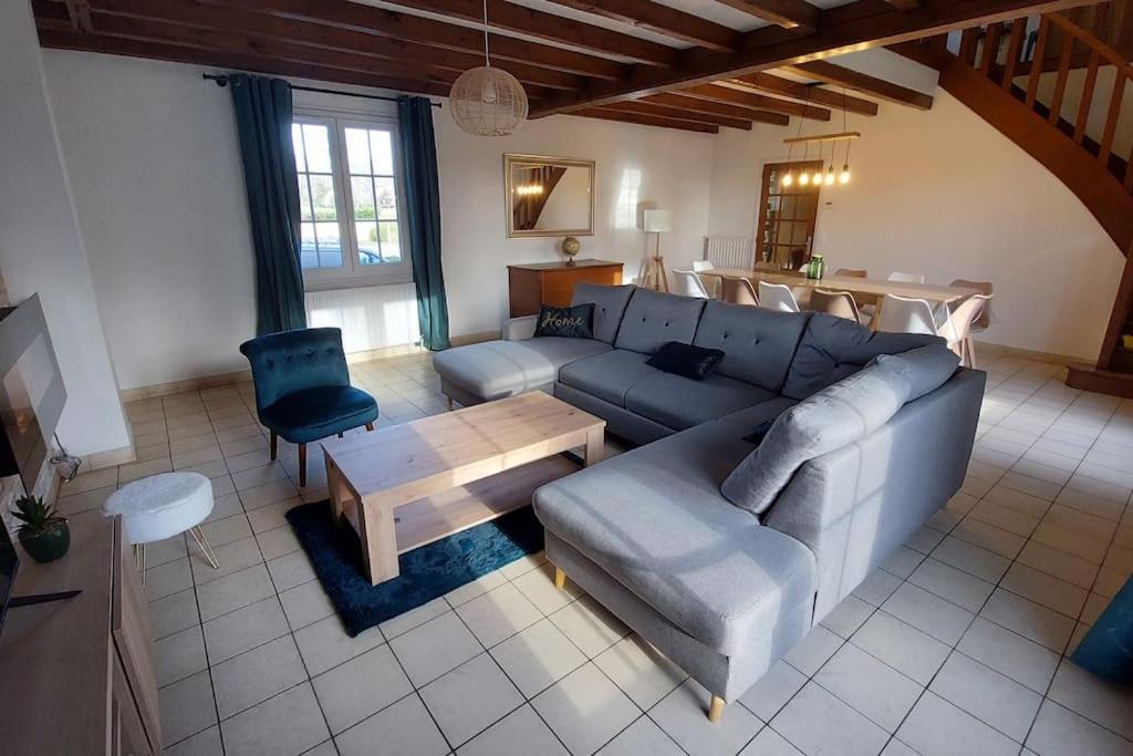 La Villa Du Lac A Mesnil Saint Pere Extérieur photo